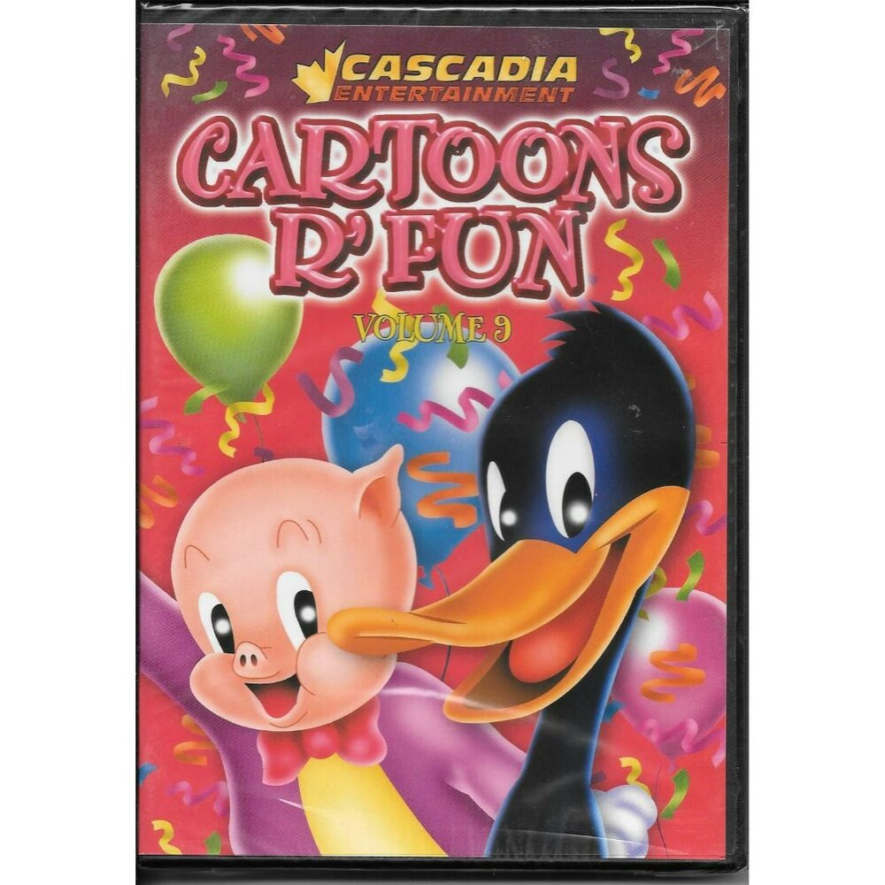Cartoons R Fun Volume 9 DVD Characters Like Porky Pig & Daffy Duck dvd4030